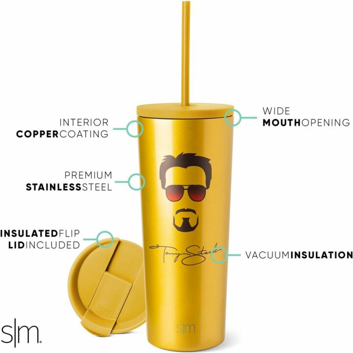 Marvel Iron Man Insulated Tumbler Cup 24oz