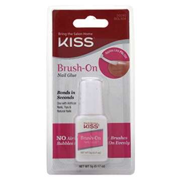 Kiss Brush-On Nail Glue 0.17oz