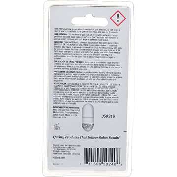 Kiss Brush-On Nail Glue 0.17oz