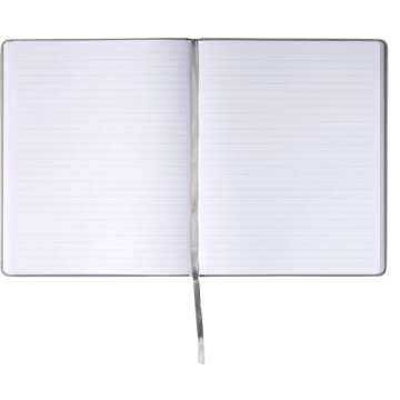 WORLD TRAVELER Eccolo Dayna Lee Collection Grey “Love, Your Notebook” 8x10 Inspiring Hardcover Journal/Notebook, 256 Acid-Free Lined Pages