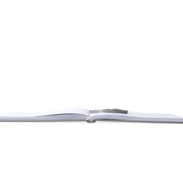 WORLD TRAVELER Eccolo Dayna Lee Collection Grey “Love, Your Notebook” 8x10 Inspiring Hardcover Journal/Notebook, 256 Acid-Free Lined Pages