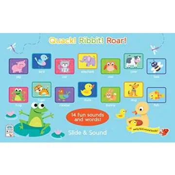 Quack! Ribbit! Roar! Engaging Animal Sound Book for Kids