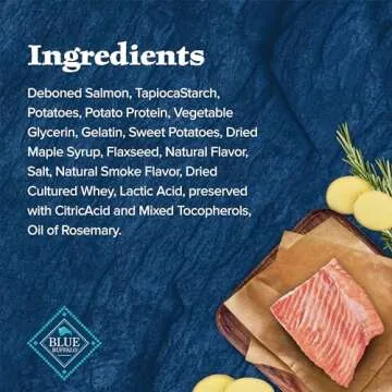 Blue Buffalo Wilderness Trail Treats Wild Bits Training Treats for Dogs, Grain-free Dog Treats, Salmon Recipe, 10-oz. Bag