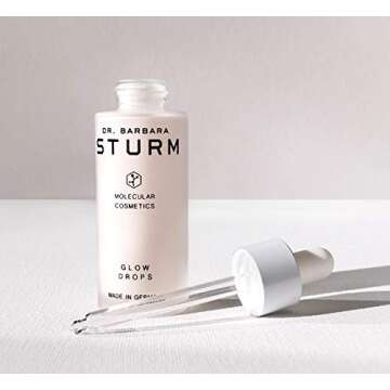 Dr. Barbara Sturm Glow Drops - Hydrating, Anti-Aging Face Drops with Hyaluronic Acid, Purslane + Vitamin C (30ml)