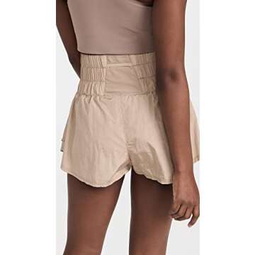 FP Movement by Free People Women's Way Home Skort, Clay, Grey, XS