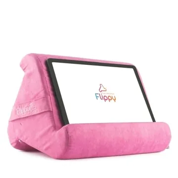 Flippy Tablet Pillow Stand - Adjustable Lap Stand for iPad, Kindle, Samsung