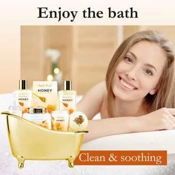 Bath Spa Gifts for Her 10-Piece Set for Relaxation