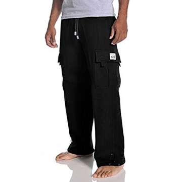 Pro Club Men's Heavyweight Fleece Cargo Pants