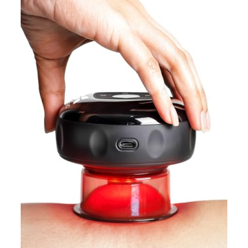REVO Original 4-in-1 Smart Cupping Therapy Massager for Pain Relief and Muscle Recovery