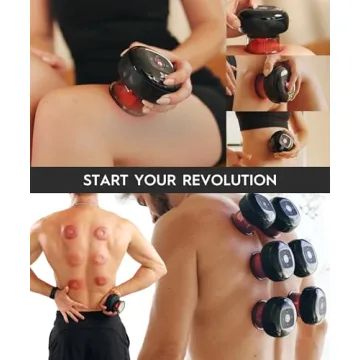 REVO Smart 4-in-1 Cupping Therapy Massager for Relief