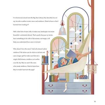 Magical World of Fairies (Happy Fox Books) 3 Enchanting Fairies Explore the Magic of Nature with Fascinating Details about Animals, Plants, Insects, the Weather, Rainbows, and More, for Kids Ages 6-9