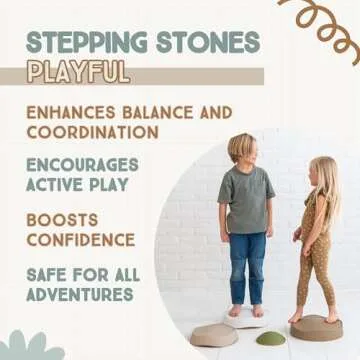 Bouncee Stepping Stones for Kids - Fun Balance Enhancement