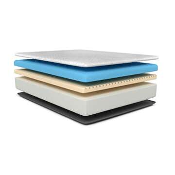 Queen Mattress America Revive Gel Memory Foam Mattress Fiberglass Free, 12 Inch , Queen
