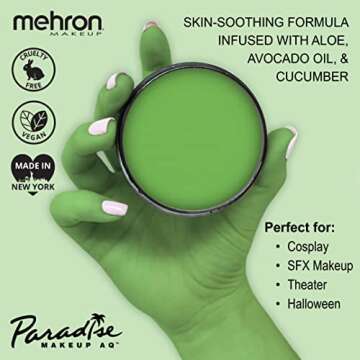 Mehron Makeup Paradise Makeup AQ Pro Size | Stage & Screen, Face & Body Painting, Special FX, Beauty...