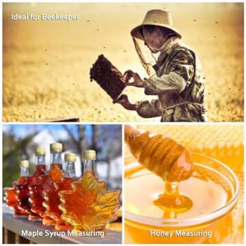 3-in-1 Honey Refractometer for Accurate Brix and Baume Measurements