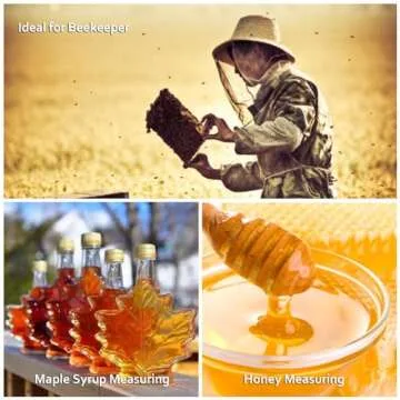 3-in-1 Honey Refractometer for Accurate Brix and Baume Measurements