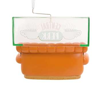 Hallmark Friends Central Perk Cafe Couch Christmas Ornament,Multi Color,0002HCM9510