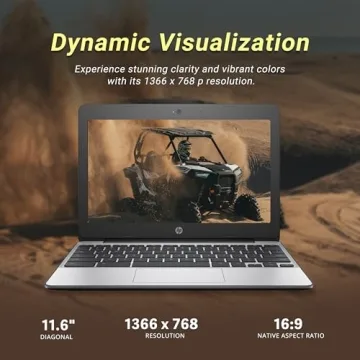 HP Chromebook 11.6" HD Laptop with Intel Celeron N3060