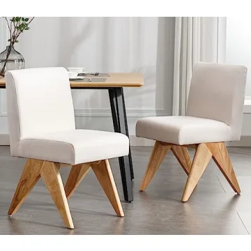 VESCASA Upholstered Dining Chairs for Elegant Dining Experience