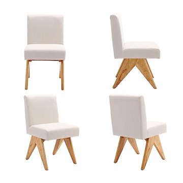 VESCASA Upholstered Dining Chairs for Elegant Dining Experience