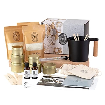Luxury Candle Making Kit - Professional Supplies for 6 Candles