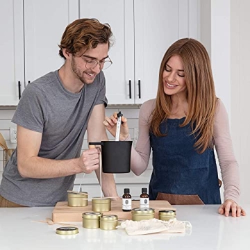 Luxury Candle Making Kit - Professional Supplies for 6 Candles