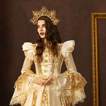 Fantherin Mary Halo Crown for Cosplay and Parties