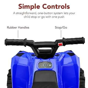 Best Choice 6V Kids Ride-On Quad ATV for Ages 1.5-3