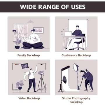 Kate 5x7ft Orange Portrait Backdrop for Photography Gradient Colored Background Photo Booth Backdrops