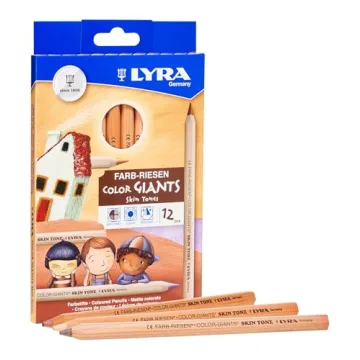 Lyra Color-Giants Pencils - Exceptional 12 Count Set