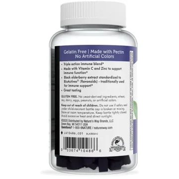 Sambucus Elderberry Immune Gummies for Kids & Adults