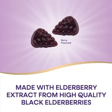 Sambucus Elderberry Immune Gummies for Kids & Adults