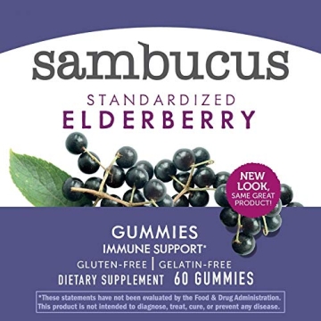 Sambucus Elderberry Immune Gummies for Kids & Adults