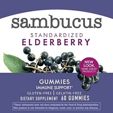 Sambucus Elderberry Immune Gummies for Kids & Adults
