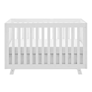 Storkcraft Beckett Convertible Crib (White) – Converts from Baby Crib to Toddler Bed and Daybed, Fits Standard Full-Size Crib Mattress, Adjustable Mattress Support Base