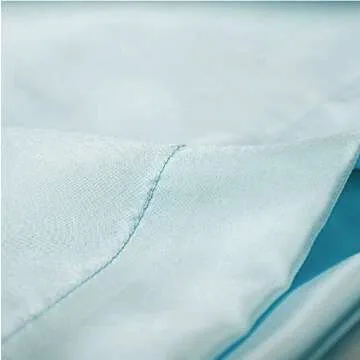 Satin Pillowcase for Hair and Skin Silk Pillow Case 2 Pack, Standard, Queen, and King Size, Slip Cooling Set of 2 with Envelope Enclosure