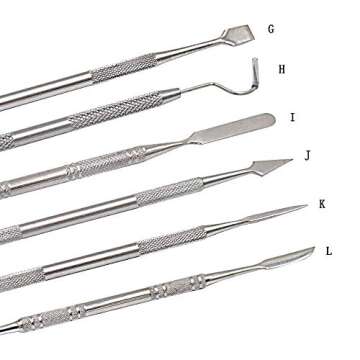 Versatile 12-Piece Wax Carvers Set for Artists and Crafters