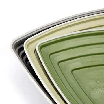 JumpOff Jo - Rocksteady - Balance & Coordination Enhancing Blocks and Stepping Foam Stones, Sensory Toys for Kids - Indoor and Outdoor Obstacle Course (Camo Green, Tall)