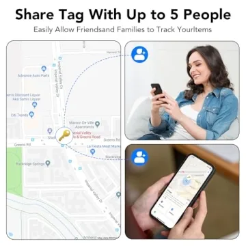 Air Tags 4-Pack Bluetooth Trackers for iOS Devices