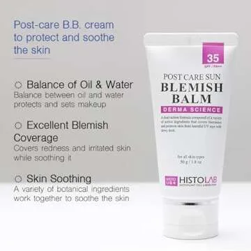 HISTOLAB Blemish Balm Best BB Cream Korean Food For Face Blemish Skin Care Healer (Post Laser Sun BB Cream)