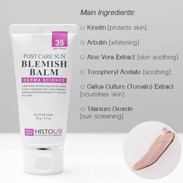 HISTOLAB Blemish Balm Best BB Cream Korean Food For Face Blemish Skin Care Healer (Post Laser Sun BB Cream)
