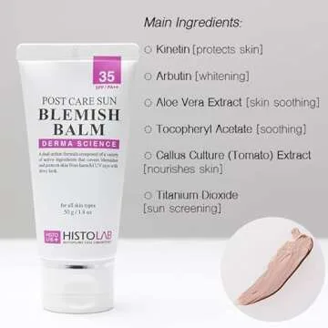 HISTOLAB Blemish Balm Best BB Cream Korean Food For Face Blemish Skin Care Healer (Post Laser Sun BB Cream)