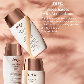 toty Solaria Mineral SPF 50+ Antioxidant Sunscreen Serum