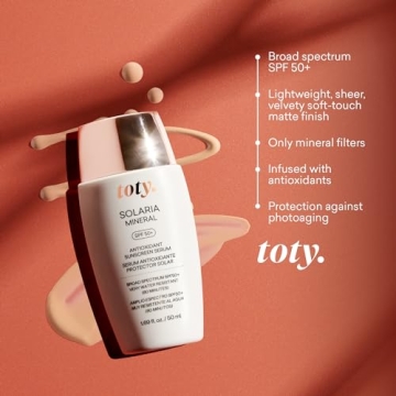 toty Solaria Mineral SPF 50+ Antioxidant Sunscreen Serum