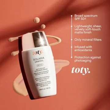 toty Solaria Mineral SPF 50+ Antioxidant Sunscreen Serum