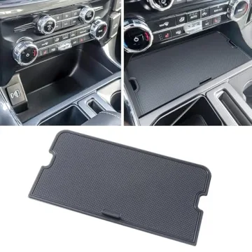 Upgrade Center Console Organizer Compartment Cover for 2021-2024 2025 Ford F150 Accessories Interior...