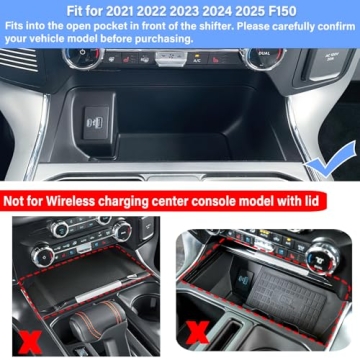 Upgrade Ford F150 Center Console Cover with USB Access