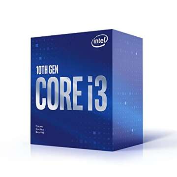 Intel CPU BX8070110100F Core i3-10100F / 3.6GHz / 6MB LGA1200 4C / 8T