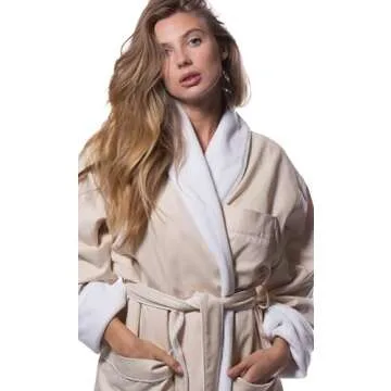 Turquaz Luxury Plush Bathrobe for Warm Elegance