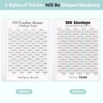 Zuozee Money Saving Challenge Binder for Budgeting Fun